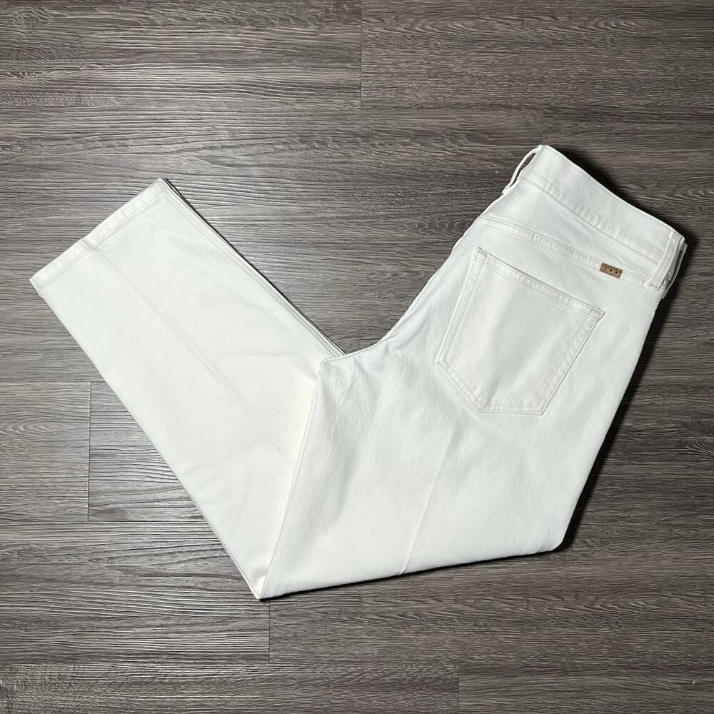 AYR The Knockout Jeans Women's 30 Creme Soda High Rise Straight LA USA MADE EUC